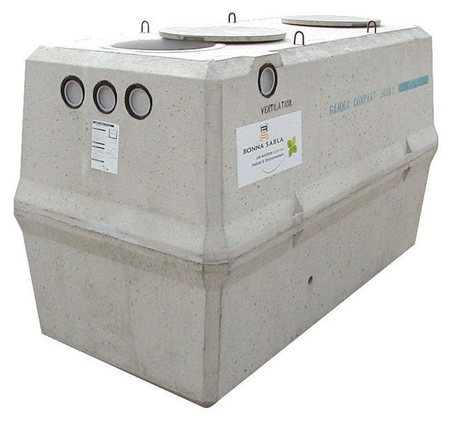 fosse septique beton 3000l